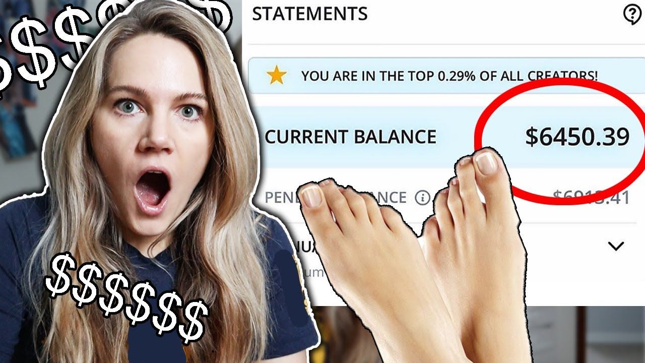 FEET AND ONLYFANS - HOW TO MAKE MONEY WITH YOUR FEET ON ONLYFANS