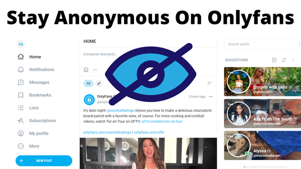 HOW TO START AN ANONYMOUS ONLYFANS PAGE