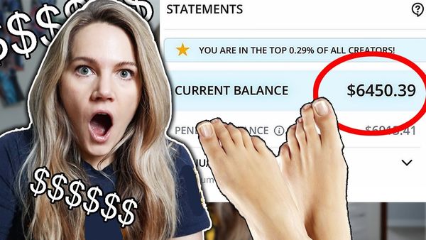 FEET AND ONLYFANS - HOW TO MAKE MONEY WITH YOUR FEET ON ONLYFANS